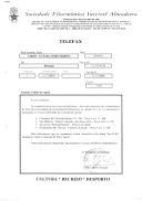 Correspondência expedida.
