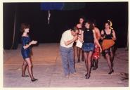 Cena da peça de teatro "Riego" na Casa da Cerca.