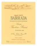 Rótulo de vinho tinto Bairrada, colheita de 1995, Selecção Theotónio Pereira.