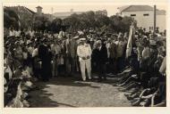 Visita do Presidente da República à Costa de Caparica.