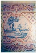 Painel de azulejos da Quinta de São Lourenço.