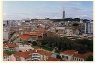 Vista aérea sobre Almada.