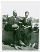 João Teotónio Pereira Júnior e a sua esposa Virgínia Carlota Hermann Von Boetischer.