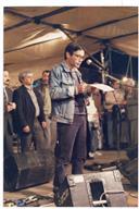 Discurso de Jorge Figueira no palco da cerimónia das comemorações do 25 abril em Almada.