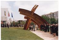 Cerimónia de inauguração do Monumento ao Trabalho, Poder Local/Populações.