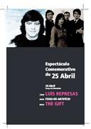 Cartaz de divulgação com o programa das comemorações do 25 de abril de 2008.