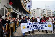Junta de Freguesia do Pragal nos desfiles do 25 de abril.