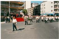 Desfile da Fanfarra dos Bombeiros Voluntários de Almada.