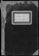 Livro de registo de fornecedores "Secção da Sede Devedores Gerais".