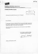 Correspondência recebida.