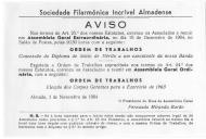 Convocatória da Assembleia Geral.