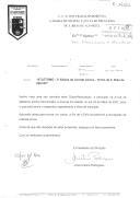 Correspondência recebida.