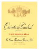 Rótulo de vinho branco dôce Quinta do Pombal.