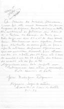Correspondência recebida.
