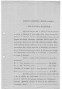 Auto de abertura de propostas, referentes à empreitada de "Construção de alvenarias do salão de festas". 