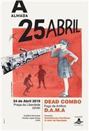 Cartaz de comemoração do 25 de abril de 2019. 