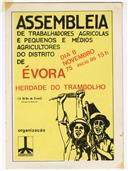 Assembleia de trabalhadores agrícolas.