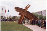 Cerimónia de inauguração do Monumento ao Trabalho, Poder Local/Populações.