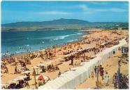 Costa da Caparica (Portugal) - Praia do Sol e Serra de Sintra.