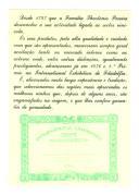 Contrarrótulo de vinho Selecção Theotónio Pereira. 