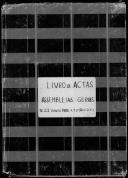 Livro de registo das atas das sessões da Assembleia Geral.