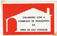 Comissão de moradores da Mina de São Domingos.