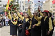 Desfiles nas comemorações do 25 de de abril.