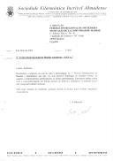 Correspondência expedida.