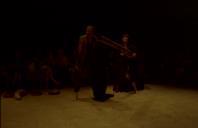 Cena da peça de teatro "Aquí no se rinde".  