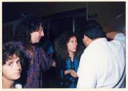 Maria do Céu Guerra conversa com Joaquim Benite no Teatro Municipal de Almada.
