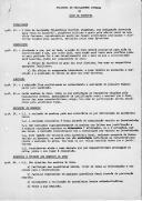 Projeto de regulamento interno do coro da Incrível.