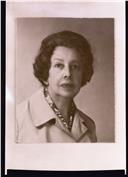 Retrato de Virgínia Maria Herman Pereira em adulta.