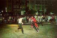 Cena da peça de teatro "Toreros, majas y otras zarandajas".