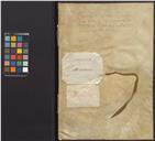 Registo do imposto da décima dos prédios urbanos das freguesias de Santa Maria do Castelo e de Santiago.