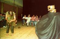 Cena da peça de teatro "Aquí no se rinde". 