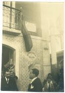 Descerramento da placa toponímica a Silva Carvalho.