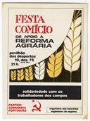 Festa Comício de Apoio à Reforma Agrária.