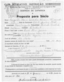 Propostas de Sócios, 1982