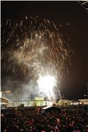 Fogo de artifício.