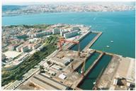 Fotografia aérea do concelho de Almada.