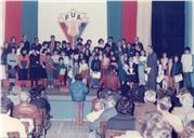 Fotografias da entrega de diplomas a sócios honorários.
