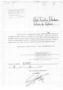 Correspondência recebida, 1980