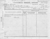 Caderneta predial urbana.