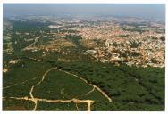 Vista aérea de Cabeço Verde e Vale Bem, Charneca de Caparica.