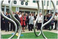 Inauguração do Monumento aos 25 anos do Poder Local, Charneca de Caparica.