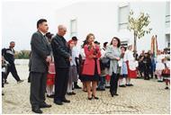 Inauguração do Monumento aos 25 anos do Poder Local, Charneca de Caparica.