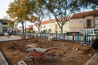 Obras de requalificação do Parque Infantil da Rua Clube Recreativo do Feijó.
