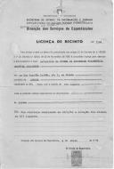 Licença de recinto, para a realização de espetáculos ou divertimentos públicos.