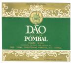 Rótulo de white wine Dão Quinta do Pombal.