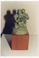 Maqueta da estátua do Monumento aos Perseguidos.